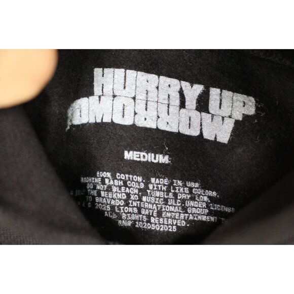 The Weeknd Mens Medium Hurry Up Tomorrow World Tour Concert Hoodie NEW N1374 - Picture 6 of 7
